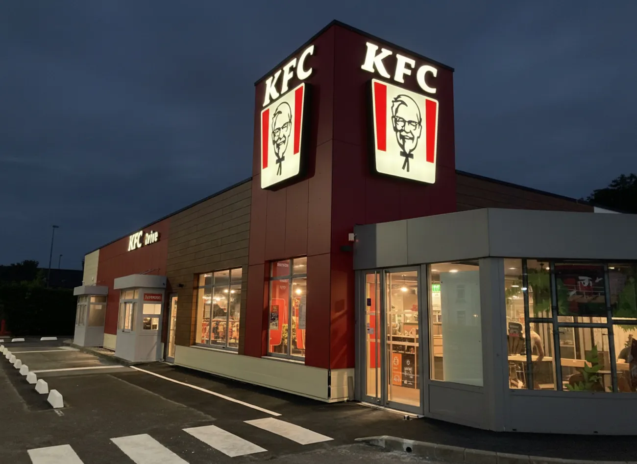 Enseigne KFC Drive